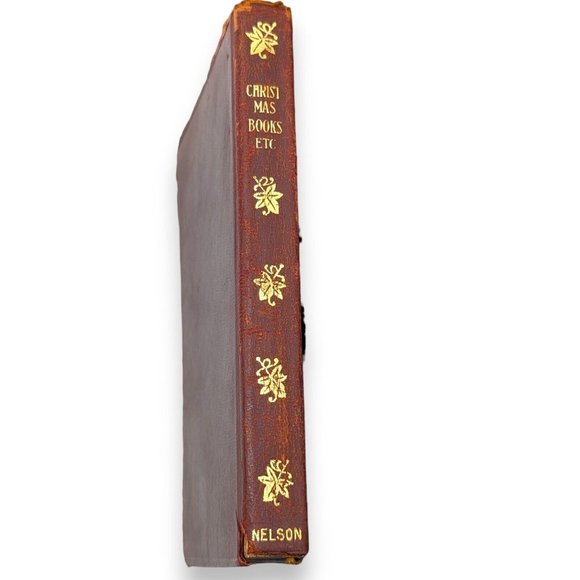 Christmas Books by Charles Dickens Thomas Nelson and Sons London Antique Book - Picture 3 of 6